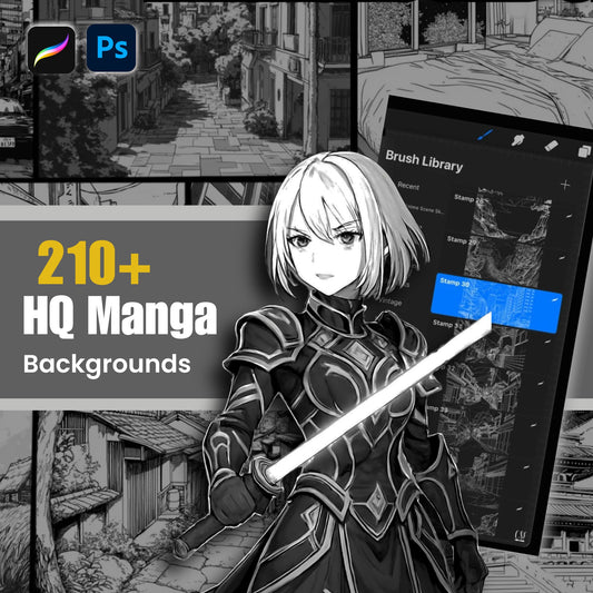 4000+ ASSETS MANGA DESIGNER'S KIT